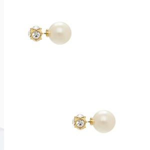 Kate Spade dainty sparklers reversible earrings